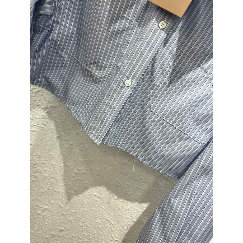 Áo sơ mi dài tay nữ Miu Miu phong cách trẻ trung, thanh lịch