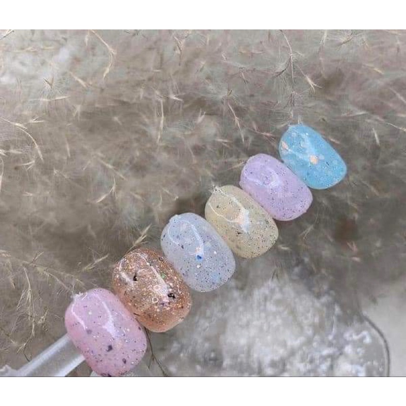 Sơn gel nhũ cát, sơn gel thạch ngũ cốc , đủ tông màu