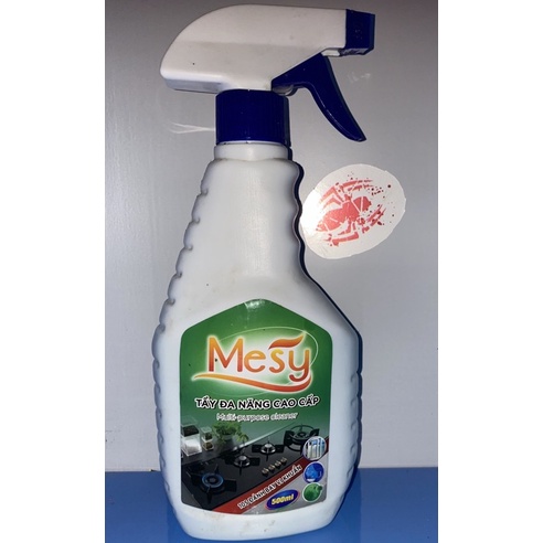 Mesy _ Nước tẩy đa năng cao cấp .chai 500ml .Đánh bay mọi vết bẩn trêncác thiết bị nhà bếp phòng tắm