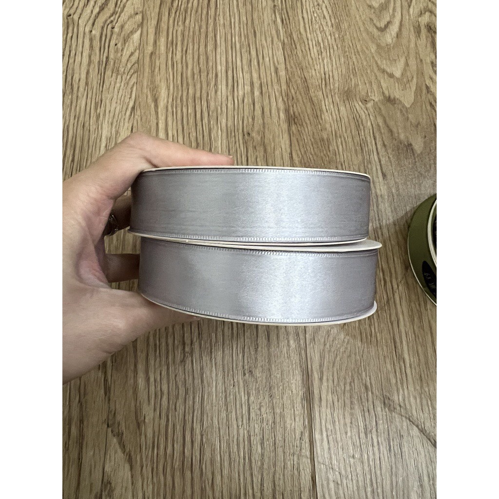 Ruy Băng Lụa bản 2,5cm_Cuộn 45m -Loại Đẹp