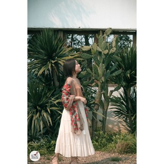 Khăn choàng boho đa năng du lịch sống ảo đi biển