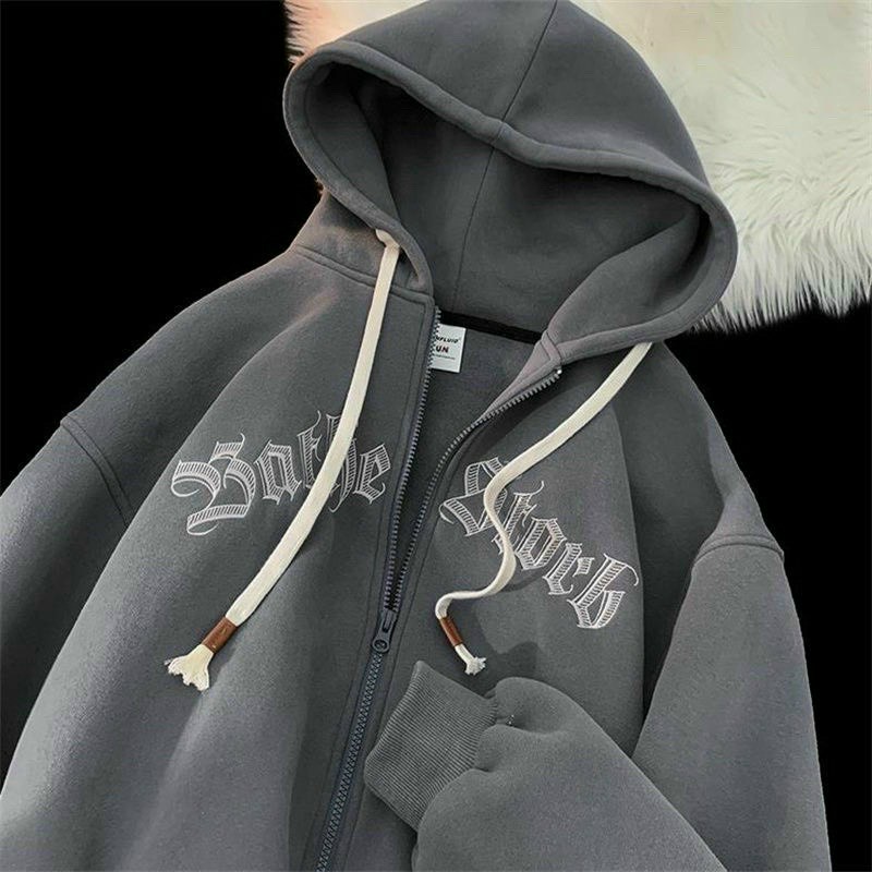 Áo khoác Hoodie dây kéo Nam Nữ logo thêu BACK siêu ngầu MCTPhoodie246