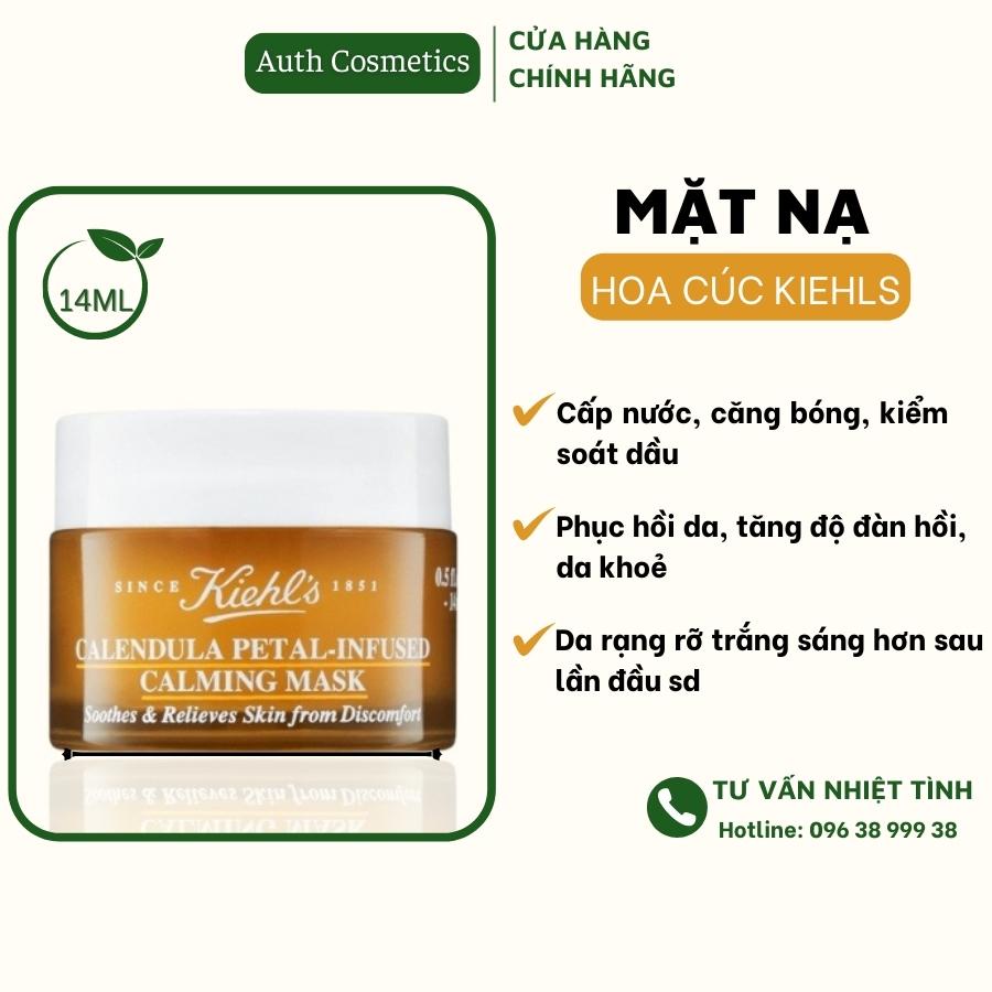 Mặt nạ hoa cúc Kiehls 14ml- Dưỡng da, cấp ẩm, làm dịu, phục hồi dấu hiệu da kích ứng, ửng đỏ, tăng độ rạng rỡ