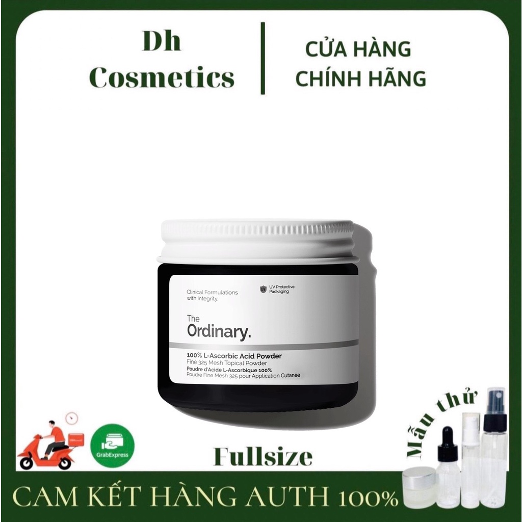 Bột Vitamin C The Ordinary 100% L-Ascorbic Acid Powder 20ml