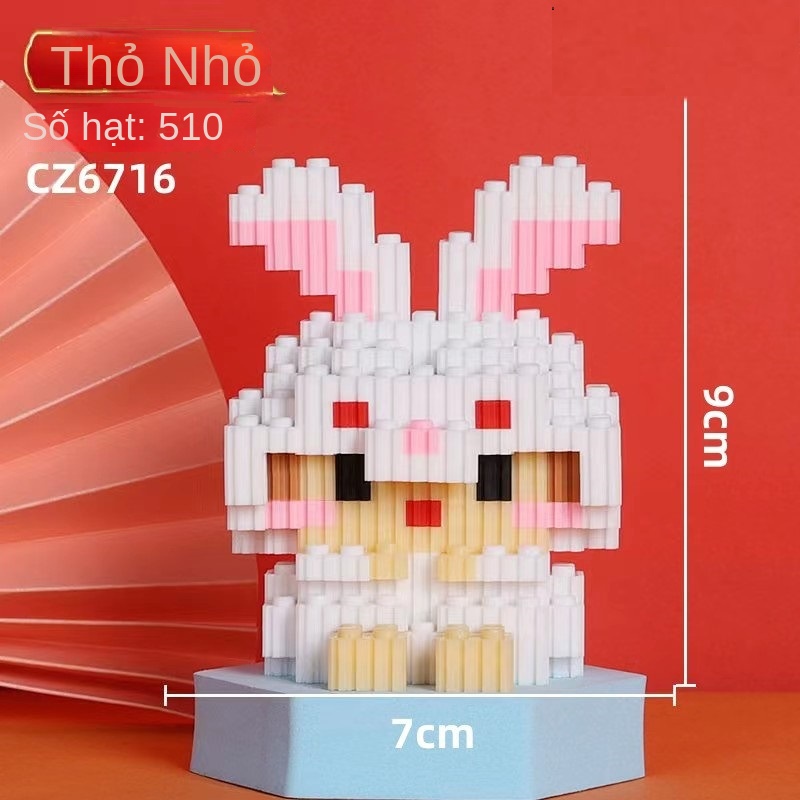 Mô hình lắp ráp 3D mini 12 con giáp, Mô hình lắp ghép
