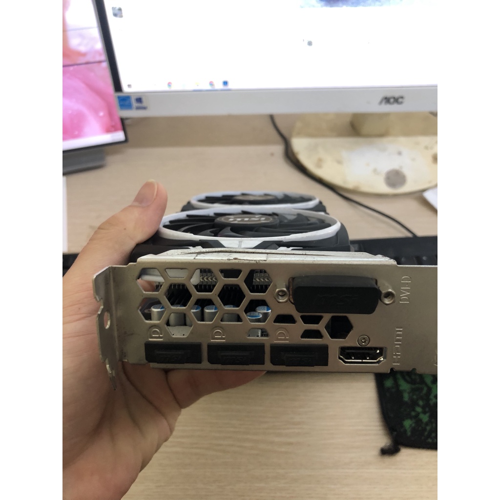 Card màn hình Rx 570 8G 470 8G card nguyên zin chơi game khoẻ