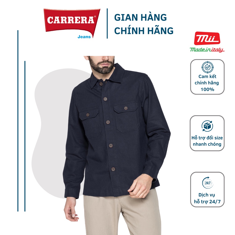 ÁO SƠ MI NAM BASIC – CARRERA JEANS - NHẬP KHẨU CHÍNH HÃNG TỪ Ý - 4111285A