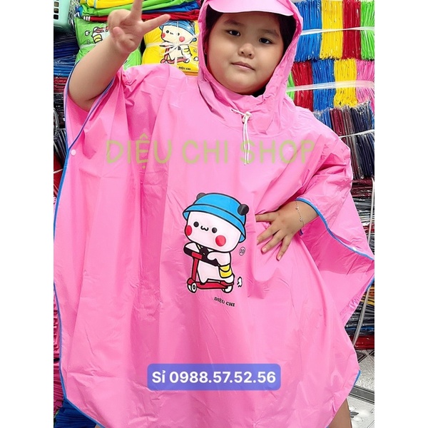 Áo Mưa Cánh Bướm Trẻ Em Từ 4-11 Tuổi
