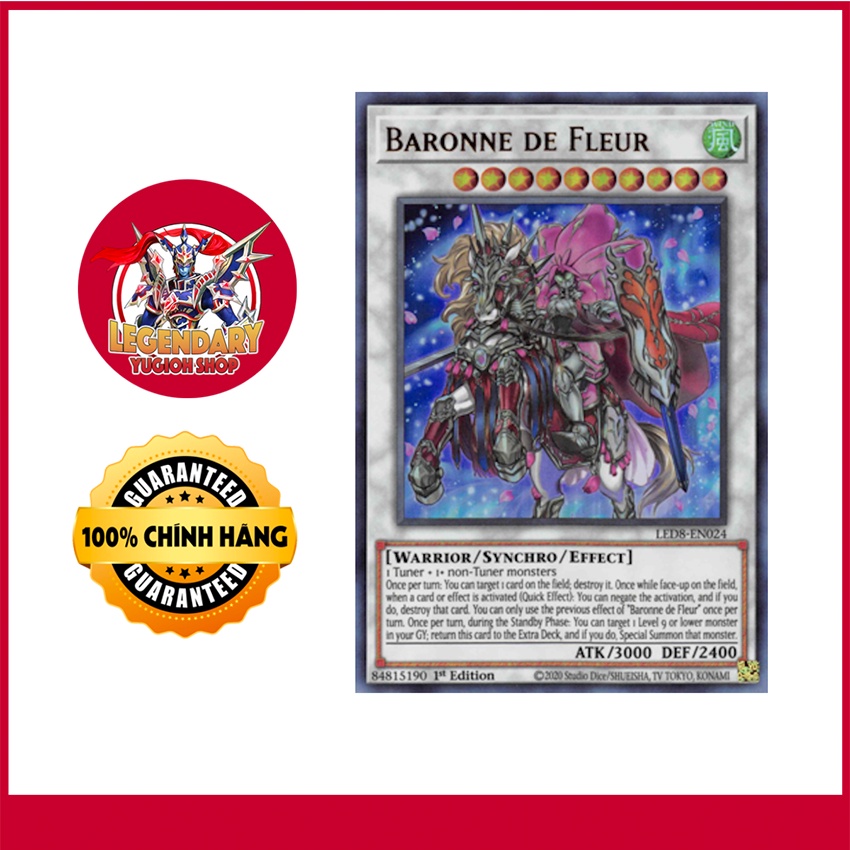 [Thẻ Bài Yugioh Chính Hãng] Baronne de Fleur