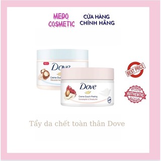Tẩy da chết toàn thân dove exfoliating body polish, tẩy tế bào chết body dove