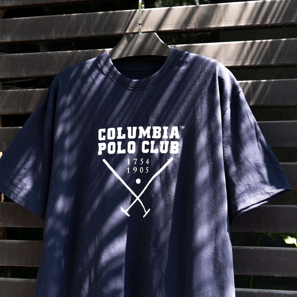 ÁO PHÔNG COL.UM.BIA LOGO POLO CLUB PHONG CÁCH BASIC