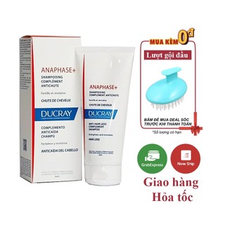 Dầu gội dạng kem giảm gãy rụng và nuôi dưỡng da dầu Ducray Anaphase+ 200ml