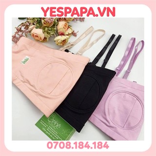 Áo vắt sữa rảnh tay BEBÉ - MÀU ĐEN