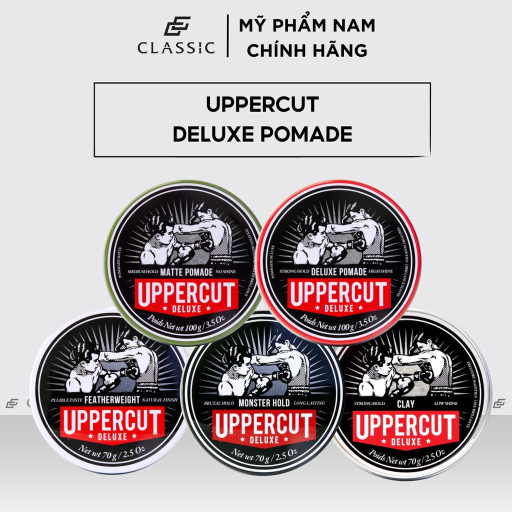 Sáp Vuốt Tóc Uppercut Deluxe Pomade