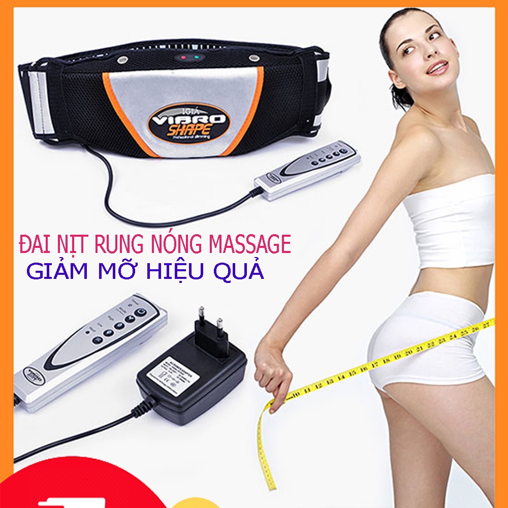 Đai Mỡ Bụng - Đai Massage Vibro Shape USA