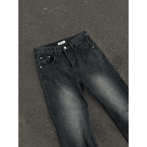 Quần jeans unisex suông cao cấp Q260 by COCCACH