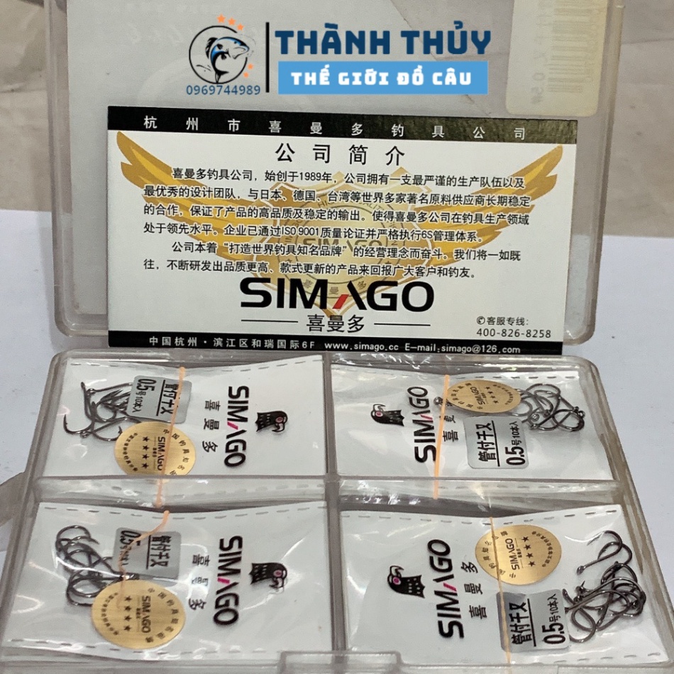 5 Gói Lưỡi Titanium Simago Không Ngạnh