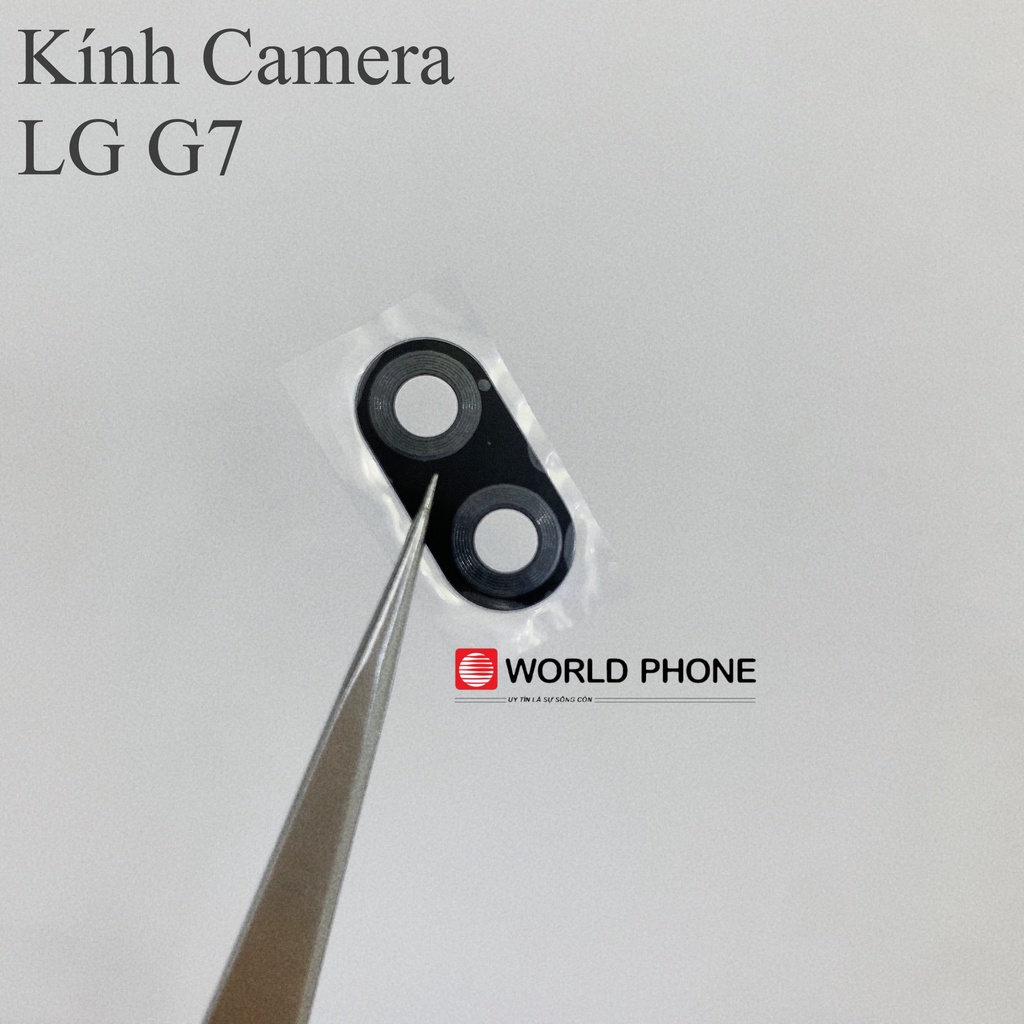 Kính Camera LG G7, kèm keo dán