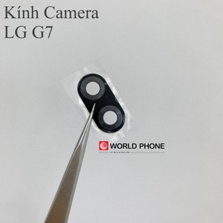 Kính camera lg g7, kèm keo dán