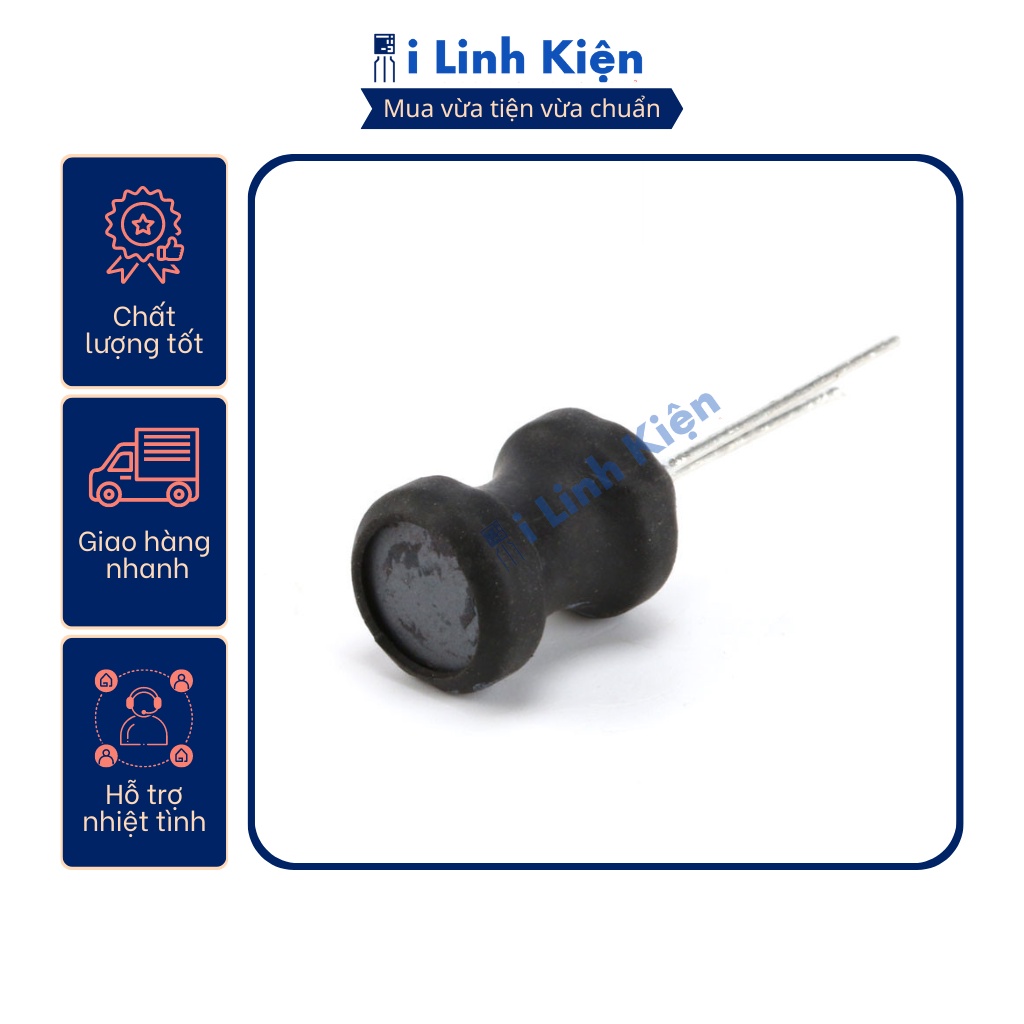 Cuộn Cảm Cắm 0608 từ 3.3uH-10mH 6x8mm