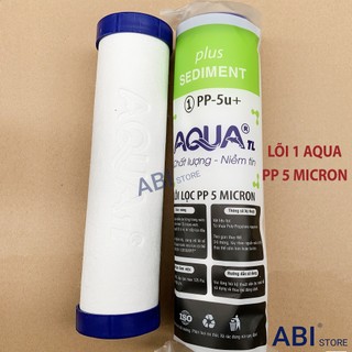 LÕI LỌC NƯỚC 123 AQUA CAO CẤP( LÕI 3 LOẠI 1 MICRON )