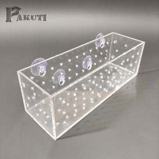 Hộp|Cốc|Khay acrylic trong suốt đựng phân nền trồng cây thủy sinh trang trí hồ cá