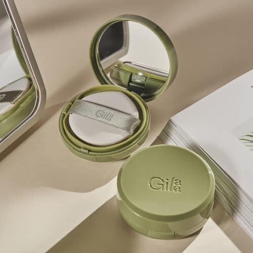 Phấn Nước Dưỡng Ẩm Cho Lớp Nền Căng Bóng Gilaa Vegan Super Glow Cushion