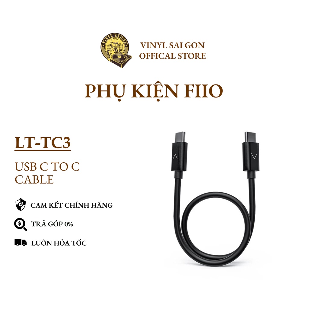 Dây Cáp FiiO LT-TC3 (USB C To USB C Cable)