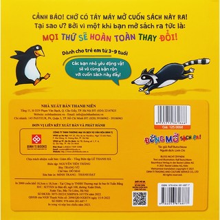 Sách thiếu nhi - Đừng mở sách ra!