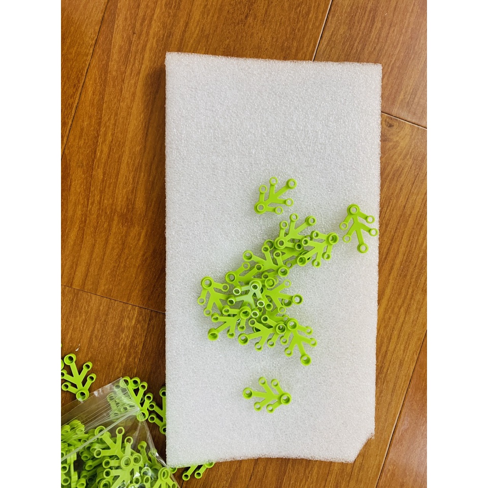 Sẵn-Lá Lego nhỏ 4 x3 / Lego Part 2423: Plant Leaves 4 x 3