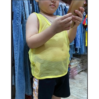 Áo 3 lỗ lưới cho bé mặc hè siêu mát