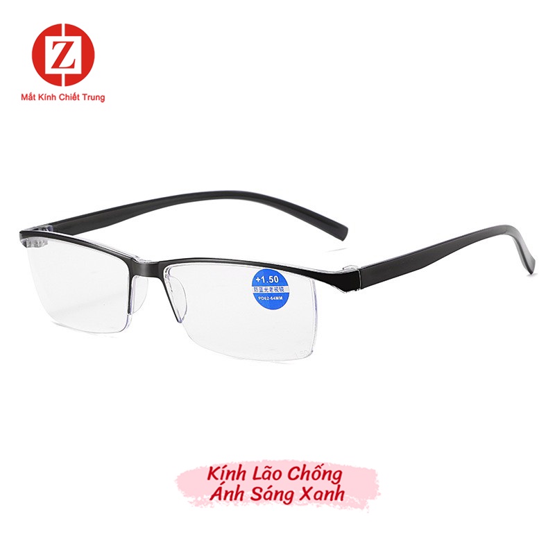 Kính lão có độ viễn dành cho người già, giá rẻ, gọng dẻo siêu bền mã H8616