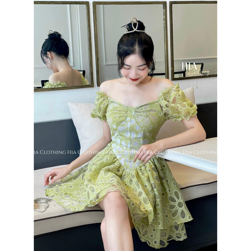 Váy Nơ Vòng 1 Xoè HIA Clothing V770