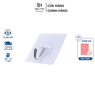 Móc dán tường siêu dính trong suốt tiện lợi