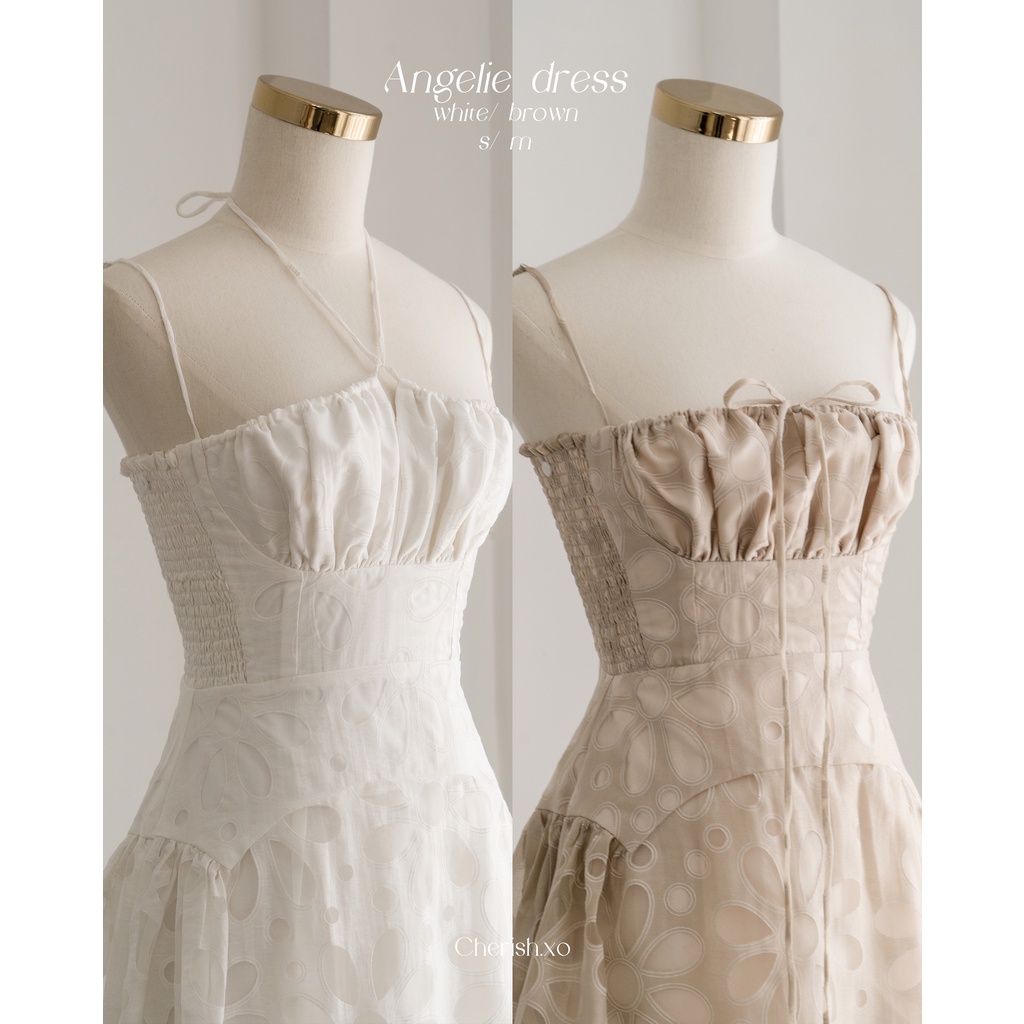 Đầm hoa Angelie midi dress