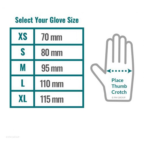 Găng tay y tế không bột Vglove - Hộp 100 chiếc, HÀNG SẴN- CAM KẾT CHUẨN HÃNG XS/S/M/L