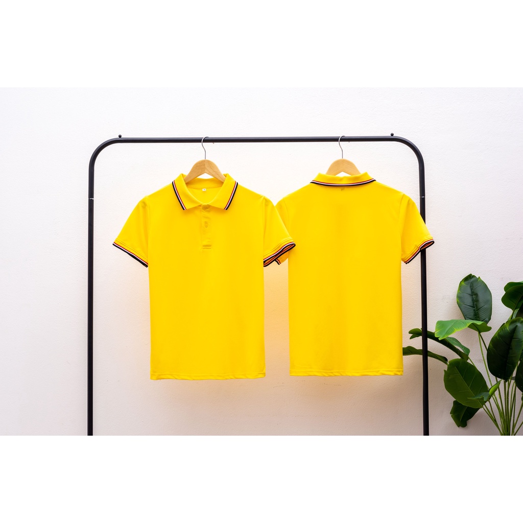 Áo đôi - Áo gia đình - Áo nhóm - Áo polo . Chất Liệu Thun Poly Thái 4 Chiều Loại 1 Thoáng Mát  Đủ Size Từ 8 Đến 100kg .