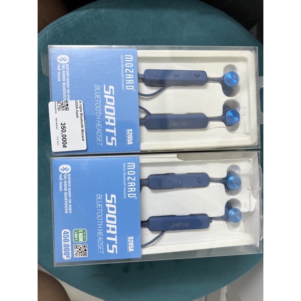 Tai nghe Bluetooth Mozard S205A Xanh..Mozard Q6 đỏ.Q8 đen..Z702 Xanh