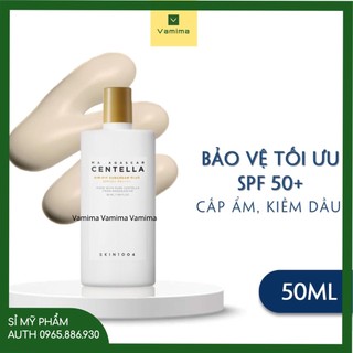 Kem chống nắng Rau Má Skin1004  Madagascar Centella Air-fit Suncream SPF50+ PA++++ 50ml - Vamima Cosmetic