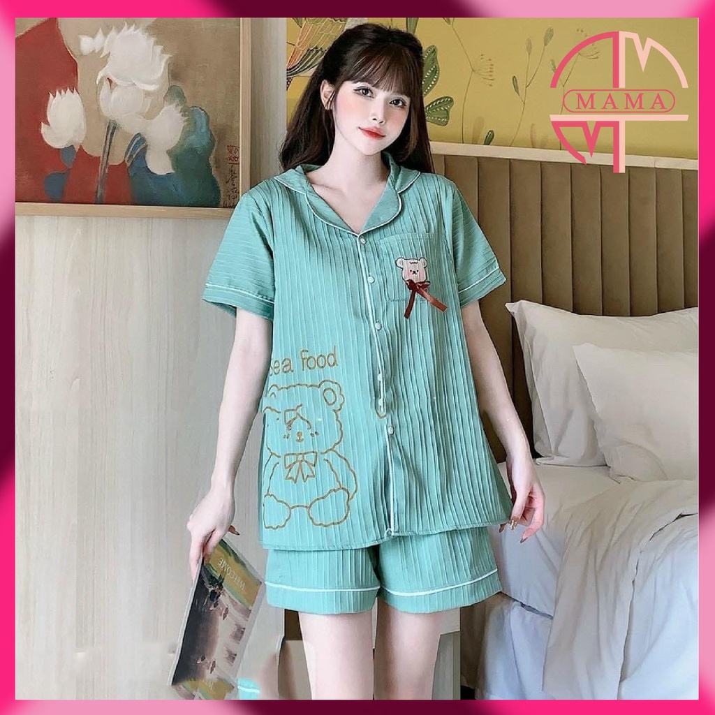 Bộ bầu - bộ sau sinh - ( PIZAMA - Gân Đũi - Đùi ) - chất liệu Gân Đũi Mềm - kiểu mới thời trang