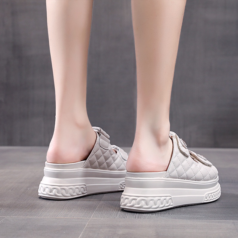 Dép siêu nhẹ, dép tămg chiều cao QUEEN SHOES hàng loại 1 full box MS A11