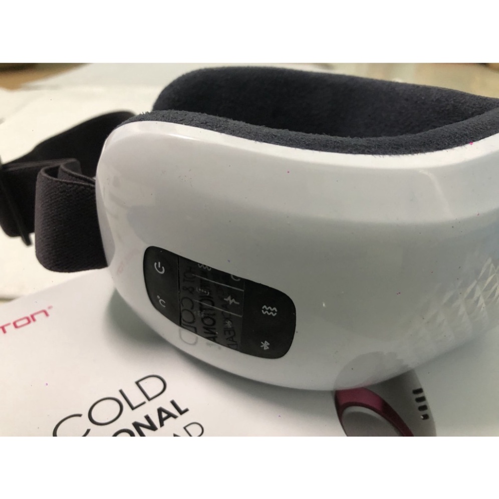 Máy massage mắt túi khí thông minh HY-01, máy mát xa mắt TÚI KHÍ-NHIỆT-RUNG-NHẠC-BLUETOOTH giảm quầng thâm