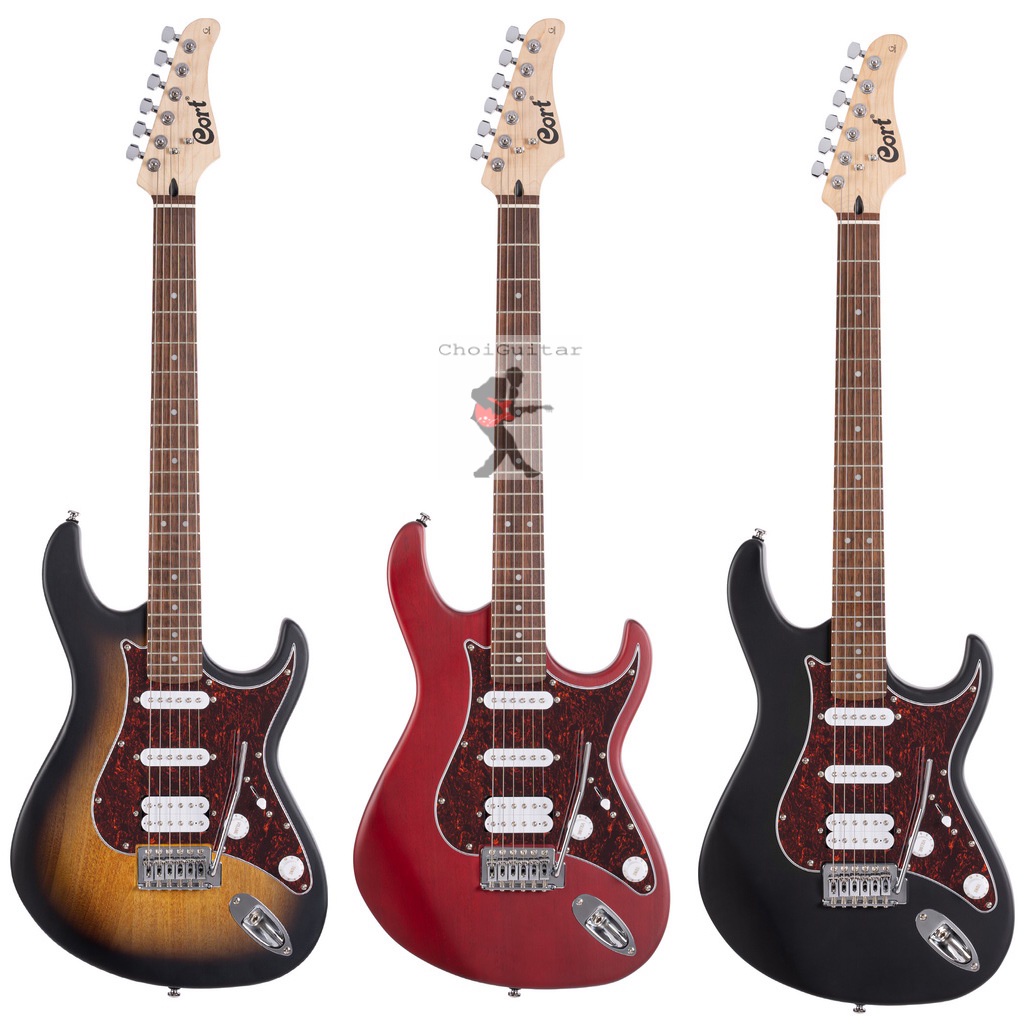 Cort G110 Sunburst / Black Cherry / Black - Đàn guitar điện / ghi-ta