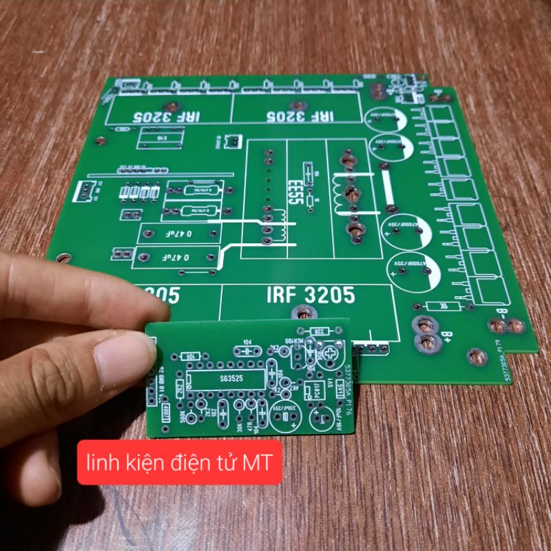 Bo nguồn 16fet, có kèm bo dao động