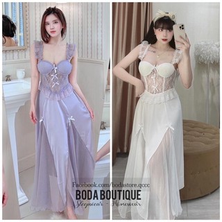 ĐẦM NGỦ CỔ V SANG TRỌNG QCCC