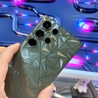 Dán PPF Hiệu ứng kim cương 4D cho máy Androi, Iphone 5/5s đến 14promax Dán full viền lưng.