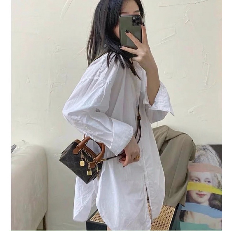 Túi đeo chéo nữ Cel.ine Triomphe Canvas Calfskin Mini Boston Fullbox cho nàng