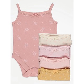 Size 9-12m set 5 bodychip hai dây geogre