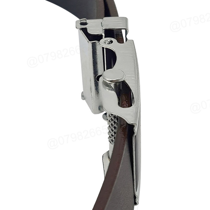 Dây nịt nam học sinh DHM-436 | Đầu khoá con lăn bản nhỏ 2.8cm | Bảo hành 12 tháng