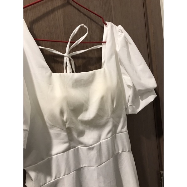 Váy trắng dài new 100%